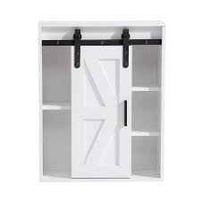 White Bathroom Wall Cabinet