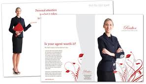 Tri Fold Brochure Template For Real Estate Agent Order