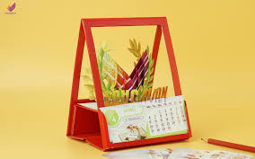 Another blank design to help you create your own calendar. Top 5 Desk Calendar Design In 2020 Paper Art Viet Co Ltd