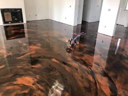 metallic epoxy flooring in reno