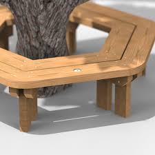 With your tree bench, you can create not just a cosy seating area for you to spend quality time with your family and friends, but you can also create a truly decorative piece. Hexagonal Tree Bench Esp Play