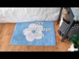 diy rug with duct tape you