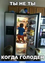 Ты не ты когда голоден, Холодильник, Дети | Мемы