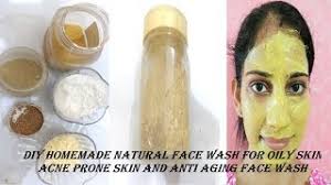 homemade natural face wash for acne