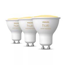 philips pack 3 smart led bulb gu10 4 3w