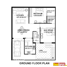 house plan for 33 feet by 40 feet plot