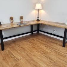 71 inch l x 71 inch w 30 inch h Reclaimed Wood Desks Barnwood Desks Custommade Com