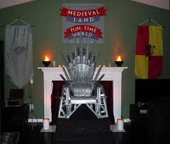 iron throne from a lawn chair