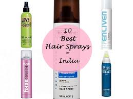 10 best hair sprays available in india