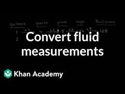 How To Convert Gallons To Quarts Quarts To Pints Pints To Cups And Cups To Ounces Khan Academy