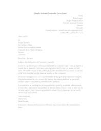 Basic Assistant Controller Cover Letter Samples And Templates
