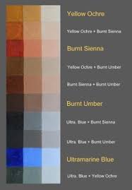 Burnt Umber Color Chart Google Search Skin Color Palette