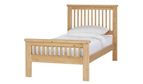 The bed comes with mattress which is a soft pillowtop, supportive, pocket spring kind. Buy Argos Home Aubrey Single Bed Frame Oak Stain Bed Frames Argos