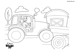 Fun & easy to print. Free Printable Blippi Coloring Pages For Kids Wonder Day