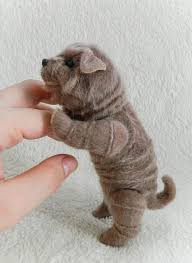 miniature puppy shar pei shanli by