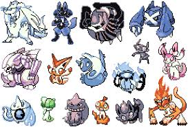 Front sprite is very similar to the final; Pokemon Sprites 1 Gen Style By Nsuprem Fur Affinity Dot Net