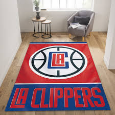 los angeles clippers gifts nba rug home