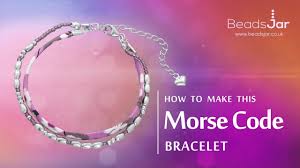How To Make This Morse Code Bracelet Simple Bracelet Tutorial