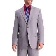 Mens Haggar Travel Performance Tailored Fit Stretch Suit