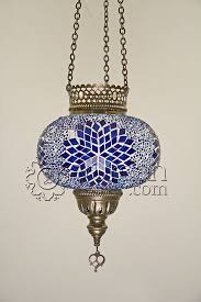 Mosaic Hanging Lamp Candle Holder