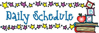 Image result for My schedule