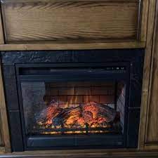 electric infrared fireplace insert