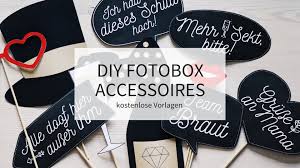 Eine selbstgebaute fotobox (oder auch photo booth) ist die perfekte apparatur für kindergeburtstage, hochzeiten oder jede sonstige feier bzw. Diy Fotobox Accessoires Kostenlose Vorlagen Zum Downloaden