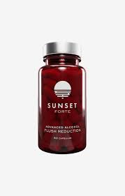 sunset alcohol flush support review