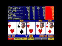 Welcome to the home of free video poker games, where you play free games through your in this version, normal poker hand ranks apply, but only winning hands of a pair of jacks, or better count. Video Poker Part 1 Jacks Or Better Youtube