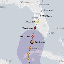 Hurricane Ian Path Map and Tracker ...