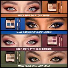 Blue, green, brown and brown eyes: Luxury Eyeshadow Palette Eye Color Magic Collection Charlotte Tilbury Sephora