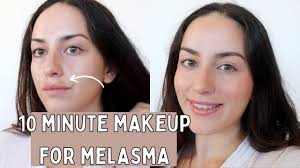 upper lip with natural makeup tutorial