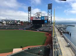 oracle park seating chart