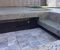 Polished Concrete Benches Seating
