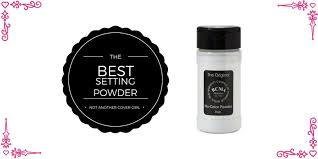 best setting powder ever and you won
