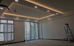The contemporary pop ceiling is the perfect match for spacious rooms with white walls. False Ceiling Design In Singapore False Ceiling And Partition Specialist