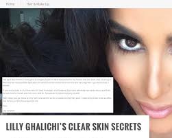 lilly ghalichi s clear skin secrets