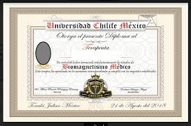 Chilife Universitys Certificate Of Completion