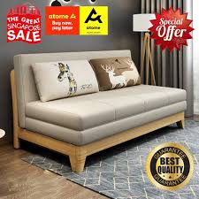 sofa bed single size length 115cm luca