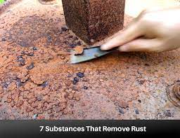 how to remove rust from metal of any kind