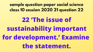 q 22 sqp social science 22 the issue of