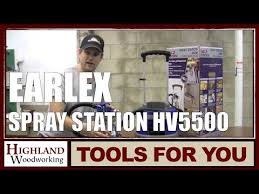 Earlex Spray Station Hv5500 Pro Hvlp System Product Tour