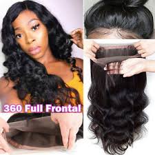 Wiggins hair straight hair bundles 3pcs with 13*6 lace frontal with baby hair high quality straight hair weave and 13*6 ear to ear lace frontal human virgin hair bundles on sale. 360 Full Lace Frontal Closure Peruvian Virgin Human Hair Extensions Baby Hair Uk Ebay