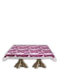 multicolor table covers runners