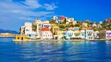 isla griega del mar egeo