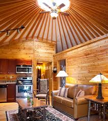 Interior Of Yurt At Bluegreens Shenandoah Crossing Resort Located