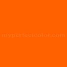 myperfectcolor match of gulf oil orange