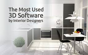 3d software by interior designers