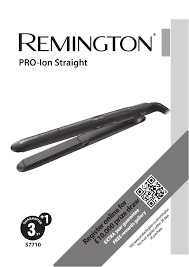To unlock, pull the hinge lock down to the unlocked position. Remington S7710 Hair Straightener Instructions For Use Manualzz