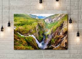 Falls Waterfall Canvas Large